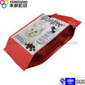 Taille personnalisée Pet Food 4-Side Sealing Plastic Packaging Bag